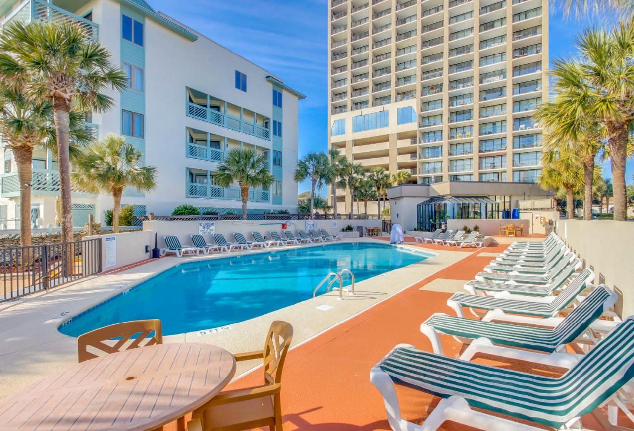 Lively Views From The Balcony At Ocean Forest Plaza Миртл-Бич Экстерьер фото
