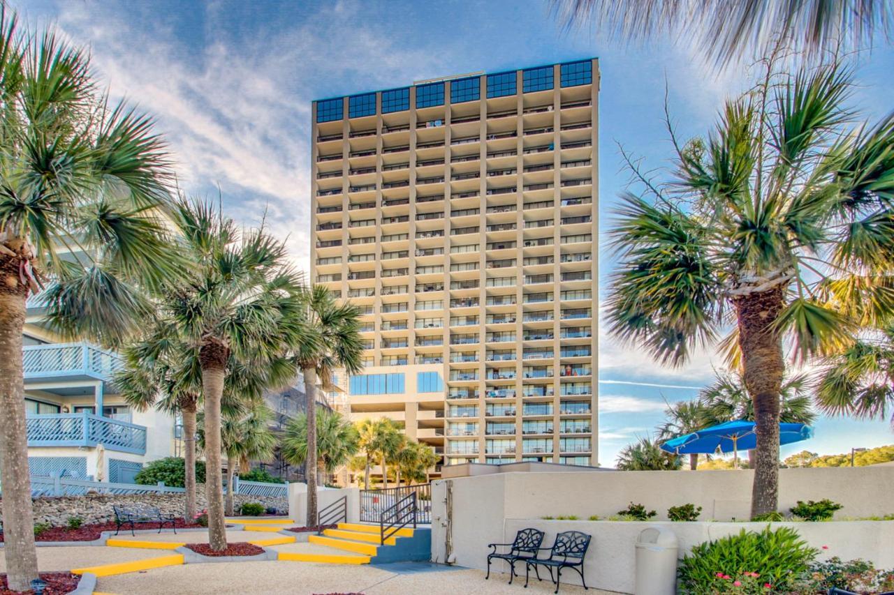 Lively Views From The Balcony At Ocean Forest Plaza Миртл-Бич Экстерьер фото